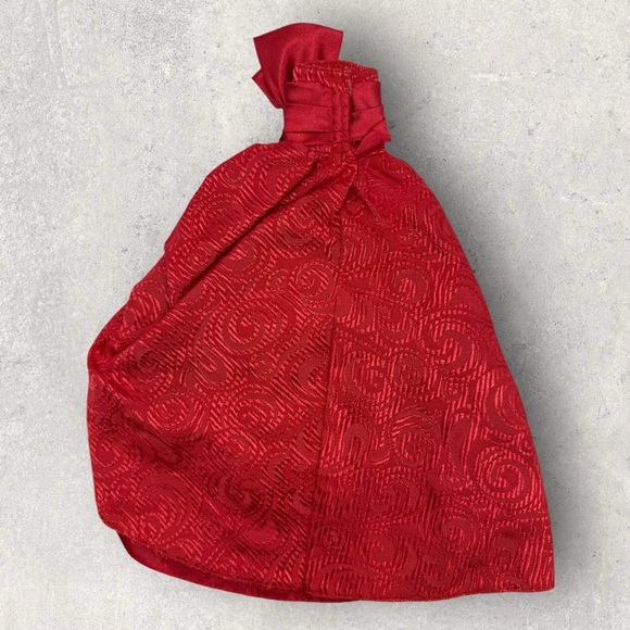 Holiday Barbie Red Formal Ballroom Dress Evening Gown 2012 Strapless No Doll - Picture 6 of 6